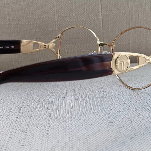 Sergio Tacchini Women Glasses Frame S.T1047 T802 Eyeglasses 135 Made in Italy - Picture 7 of 12